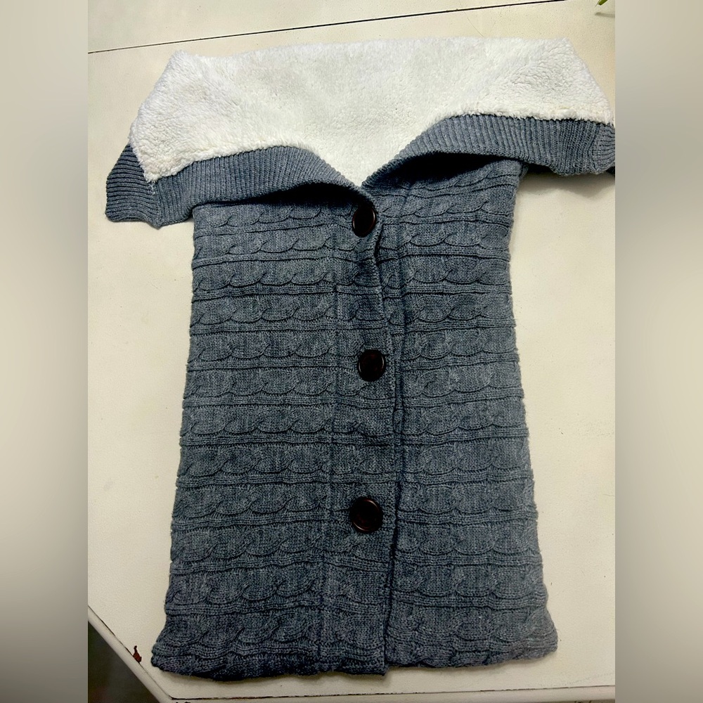 New Without Tags Sweater Style Bunting Bag for Stroller